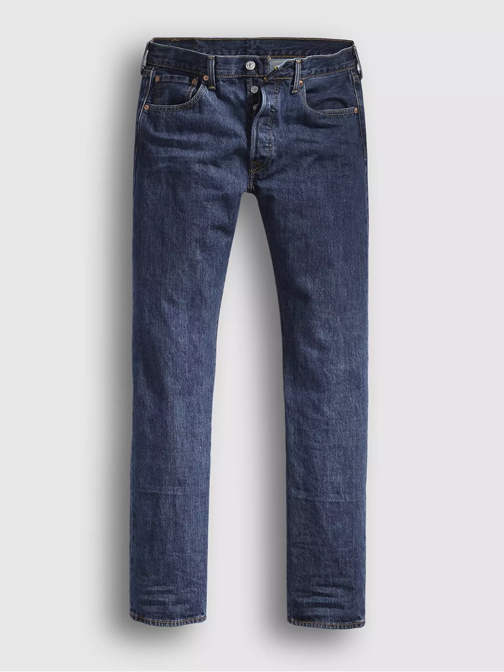 Classic Dark Blue Men's Levi’s 501 Straight Jeans 29x30
